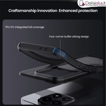 Nillkin Camshield dėklas su kameros apsauga - juodas (Xiaomi 15T) Nillkin Camshield dėklas su kameros apsauga - juodas (Xiaomi 15T)